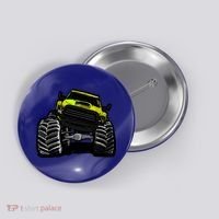 Cool Monster Truck For Big Boys Gift Button thumb 0