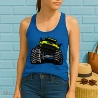 Cool Monster Truck For Big Boys Gift Women's Tank Top thumb 2