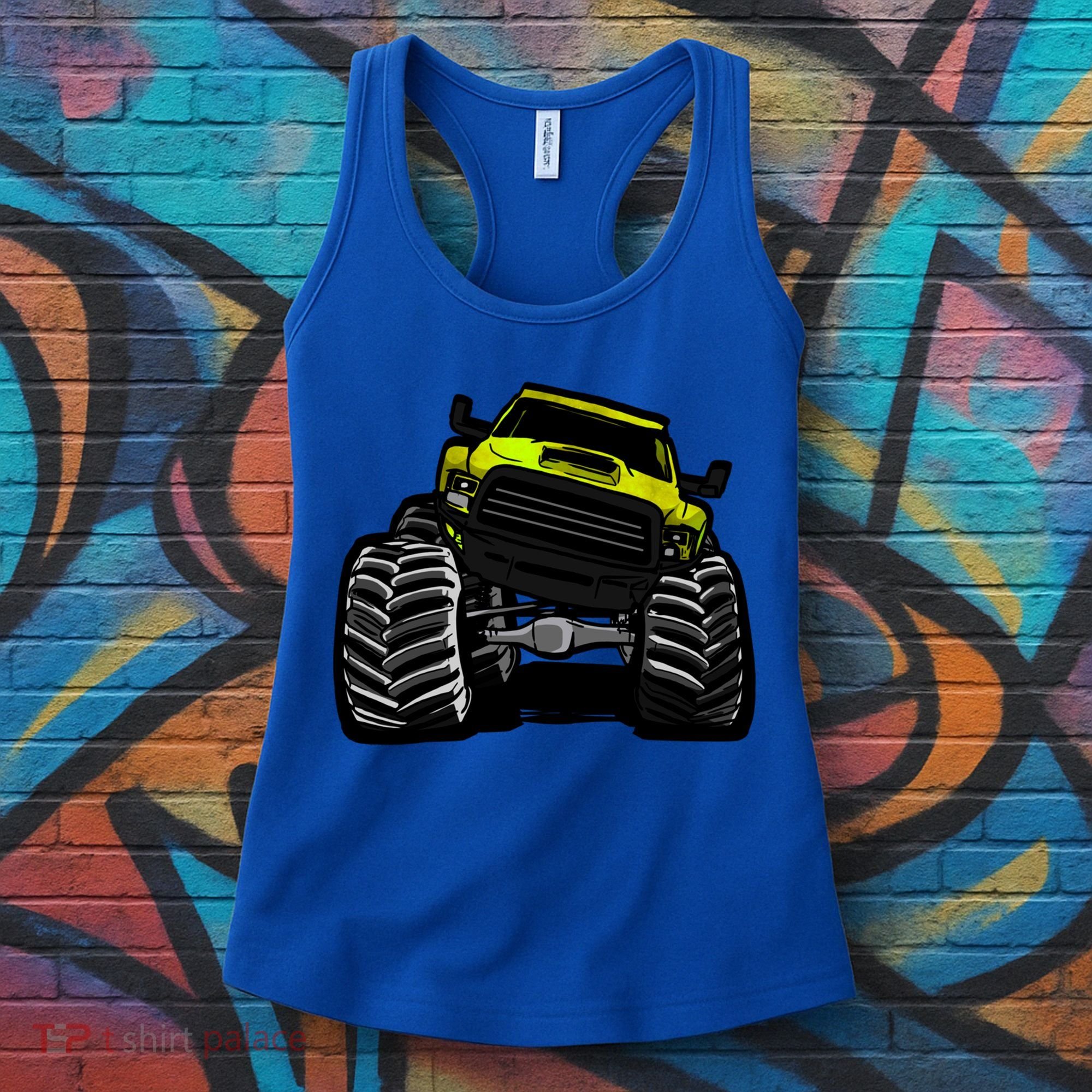 Cool Monster Truck For Big Boys Gift Women's Tank Top
