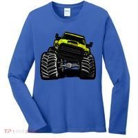 Cool Monster Truck For Big Boys Gift Women's Long Sleeve Shirt thumb 0