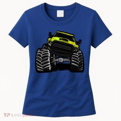Cool Monster Truck For Big Boys Gift Women's T-Shirt