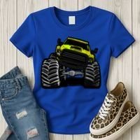 Cool Monster Truck For Big Boys Gift Women's T-Shirt thumb 3