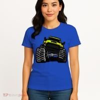 Cool Monster Truck For Big Boys Gift Women's T-Shirt thumb 4