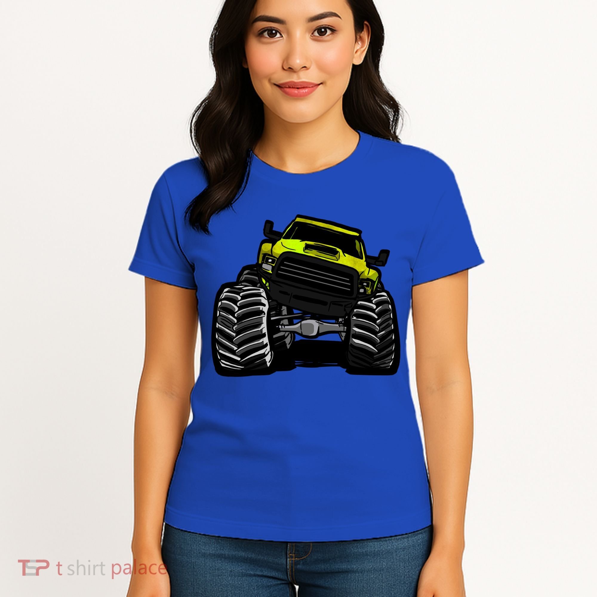 Cool Monster Truck For Big Boys Gift Women's T-Shirt