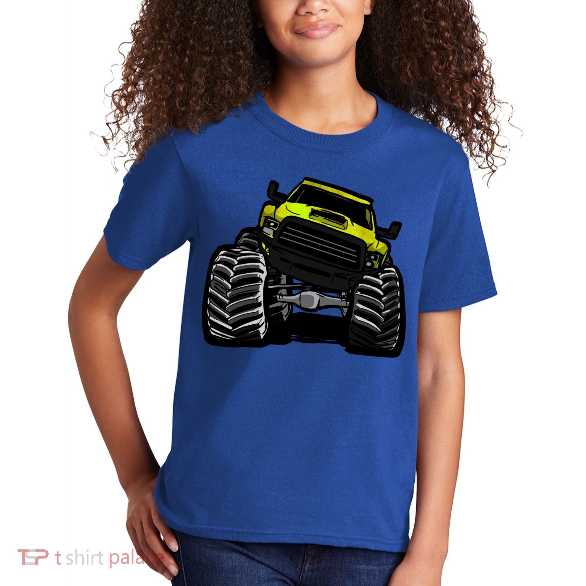 Cool Monster Truck For Big Boys Gift Kids T-Shirt