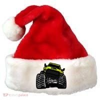 Cool Monster Truck For Big Boys Gift Santa Hat thumb 0