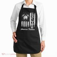 Coal Miner Usa Flag Patriotic Underground Mining Laborer Apron thumb 2
