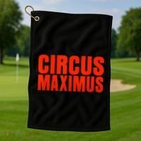 CIRCUS MAXIMUS UTOPIA RAP TRAP HIP HOP MUSIC Golf Towel thumb 1