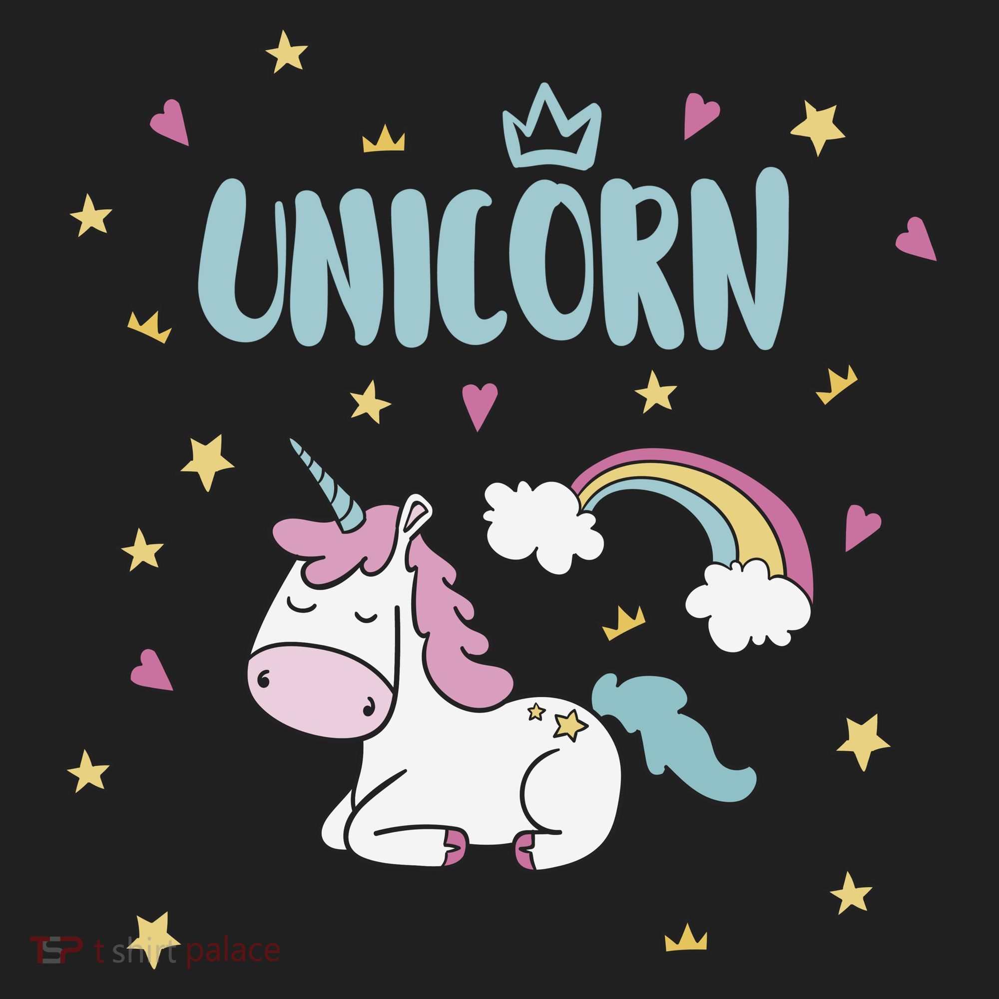 Cute Magical Unicorn Rainbow Women's Sweatshirt