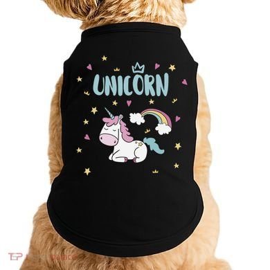 Cute Magical Unicorn Rainbow Doggie Tank