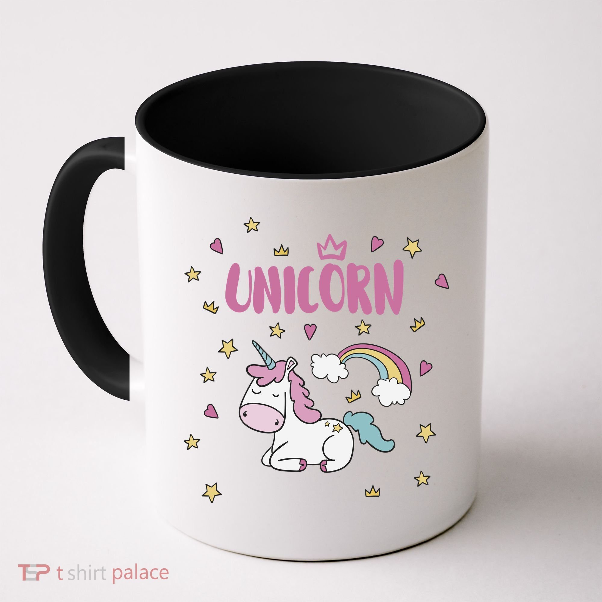 Cute Magical Unicorn Rainbow Coffee Mug