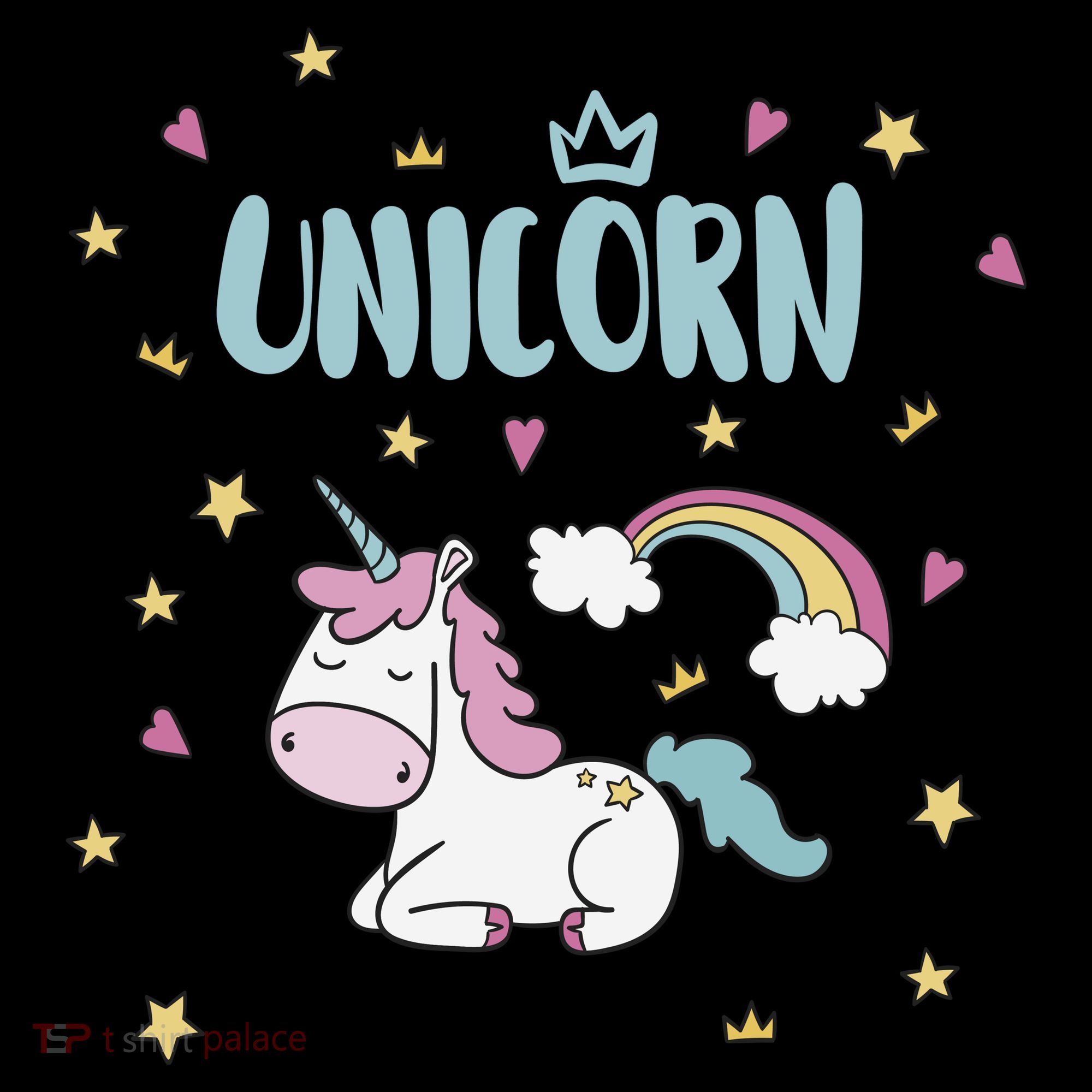 Cute Magical Unicorn Rainbow Women's Hoodie
