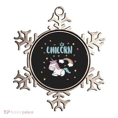 Cute Magical Unicorn Rainbow Ornament