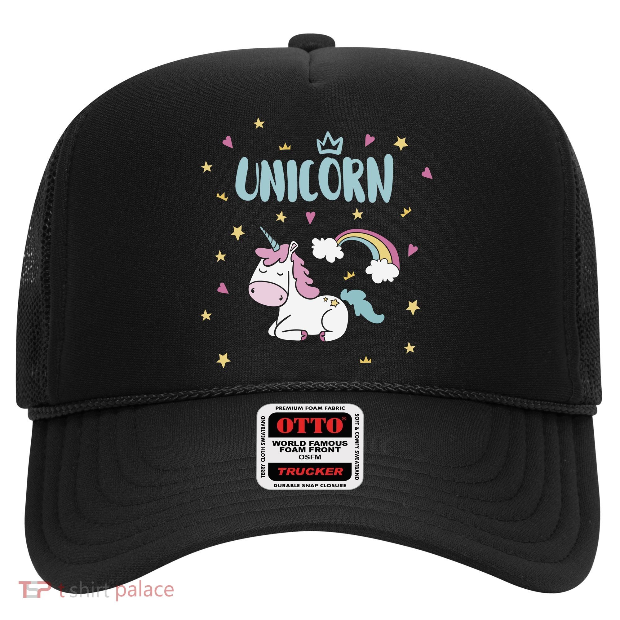 Cute Magical Unicorn Rainbow Hat