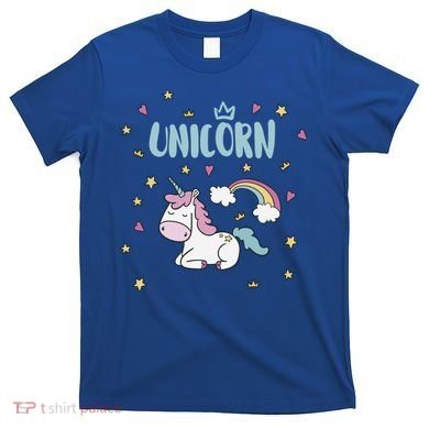 Cute Magical Unicorn Rainbow T-Shirt