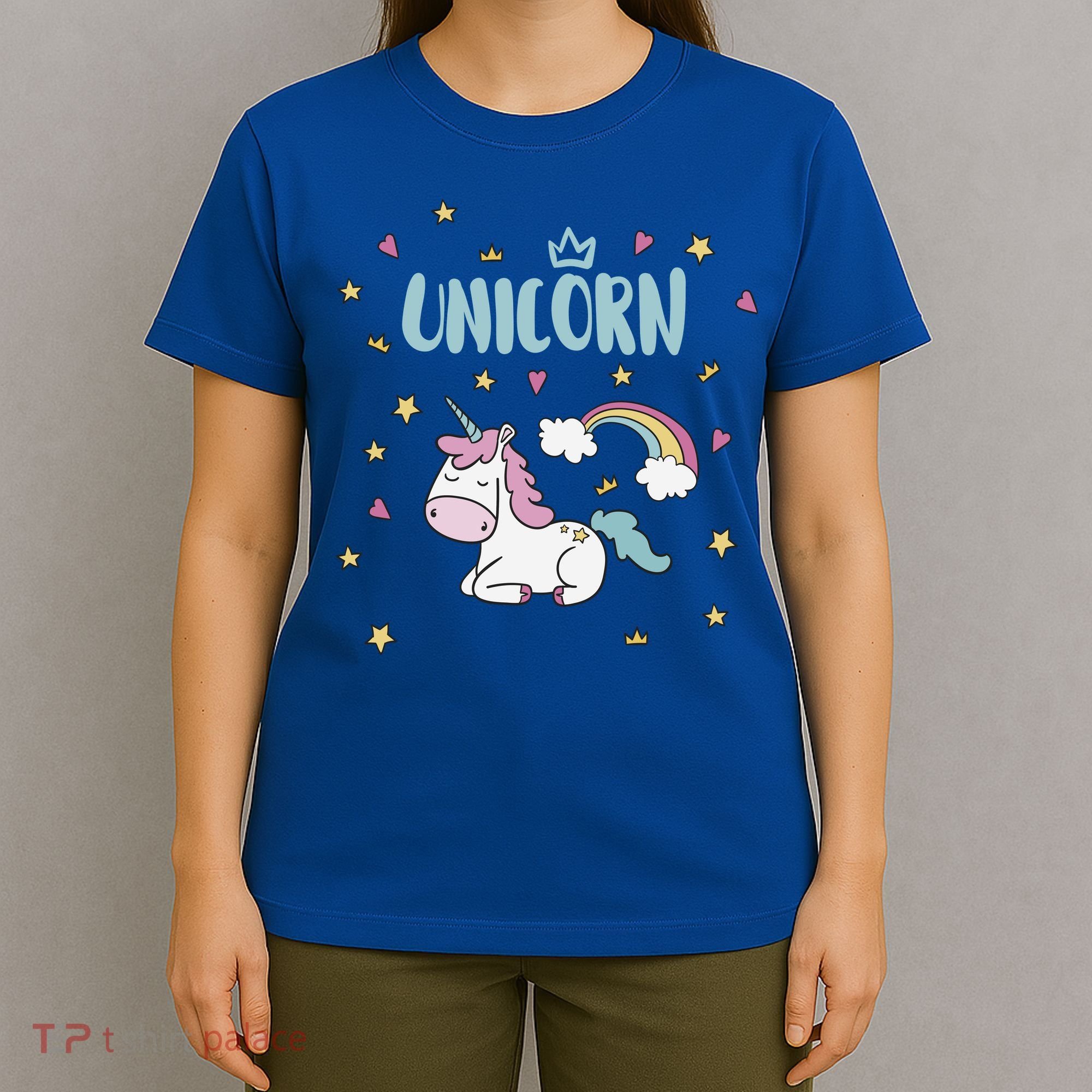 Cute Magical Unicorn Rainbow T-Shirt
