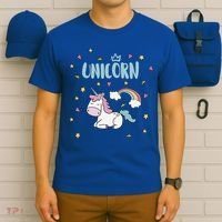 Cute Magical Unicorn Rainbow T-Shirt thumb 6