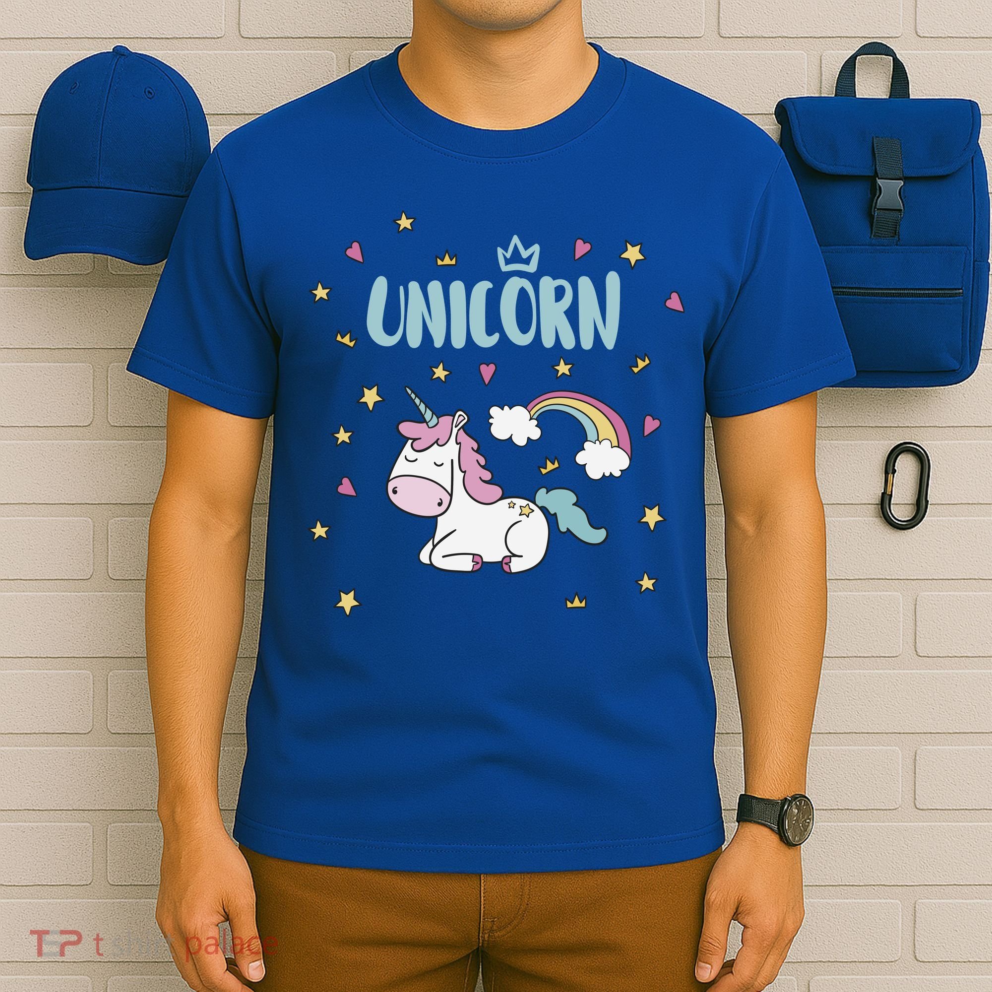 Cute Magical Unicorn Rainbow T-Shirt