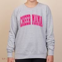 Cheer Mama Varsity Cheer Mom Game Day Mom Women's Sweatshirt thumb 0