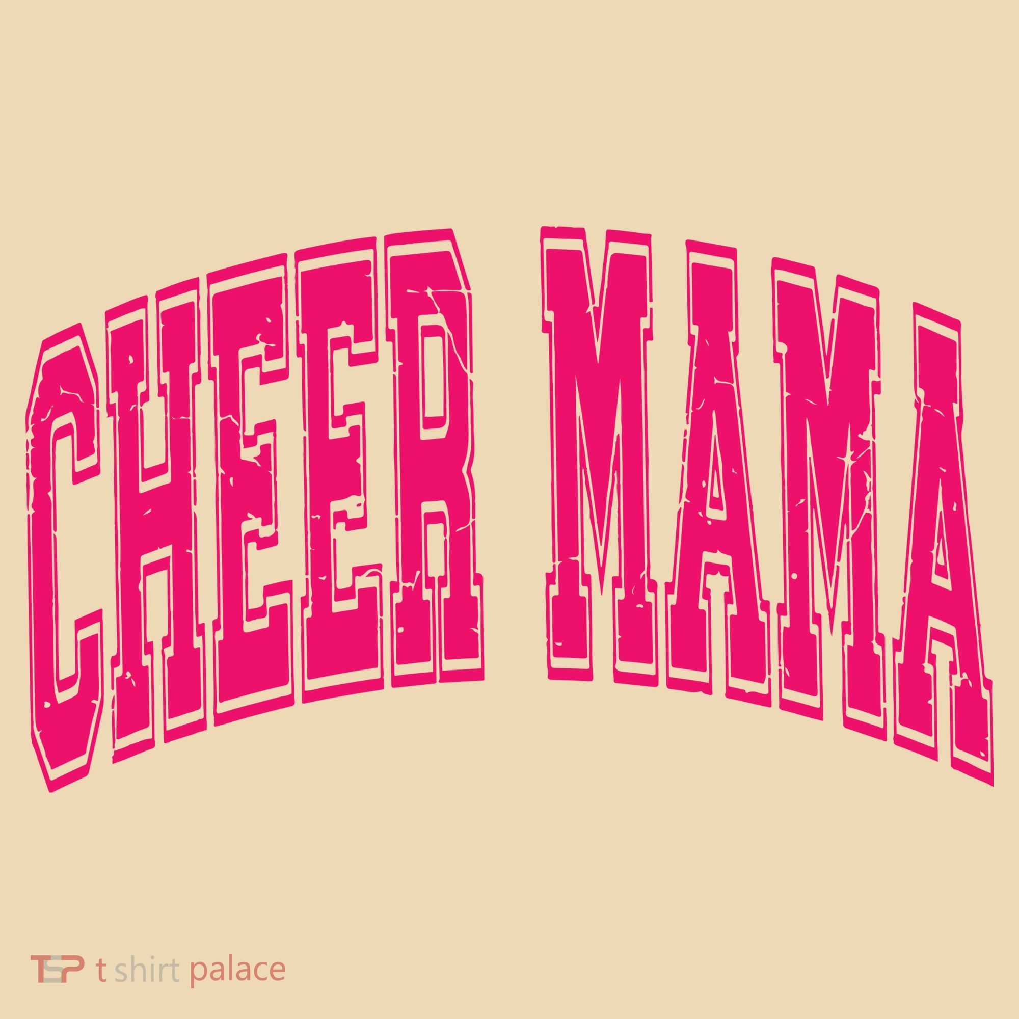 Cheer Mama Varsity Cheer Mom Game Day Mom Long Sleeve Shirt