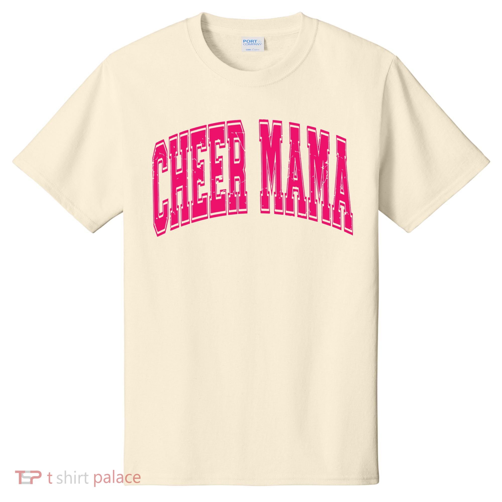 Cheer Mama Varsity Cheer Mom Game Day Mom T-Shirt