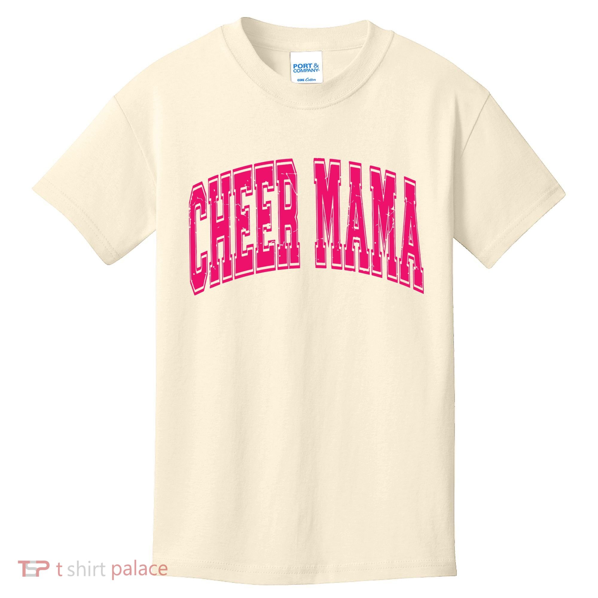 Cheer Mama Varsity Cheer Mom Game Day Mom Kids T-Shirt