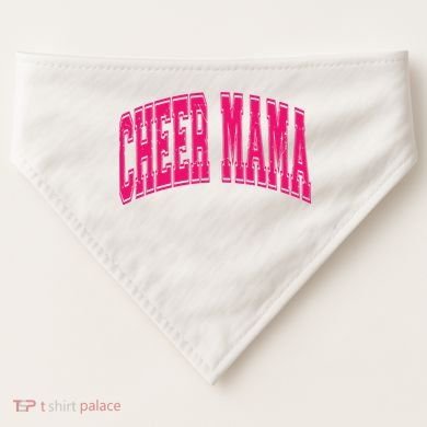 Cheer Mama Varsity Cheer Mom Game Day Mom USA-Made Doggie Bandana