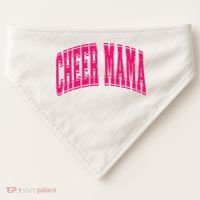 Cheer Mama Varsity Cheer Mom Game Day Mom USA-Made Doggie Bandana thumb 0