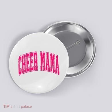 Cheer Mama Varsity Cheer Mom Game Day Mom Button