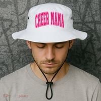 Cheer Mama Varsity Cheer Mom Game Day Mom Bucket Hat thumb 2