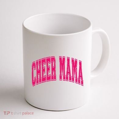Cheer Mama Varsity Cheer Mom Game Day Mom Coffee Mug back