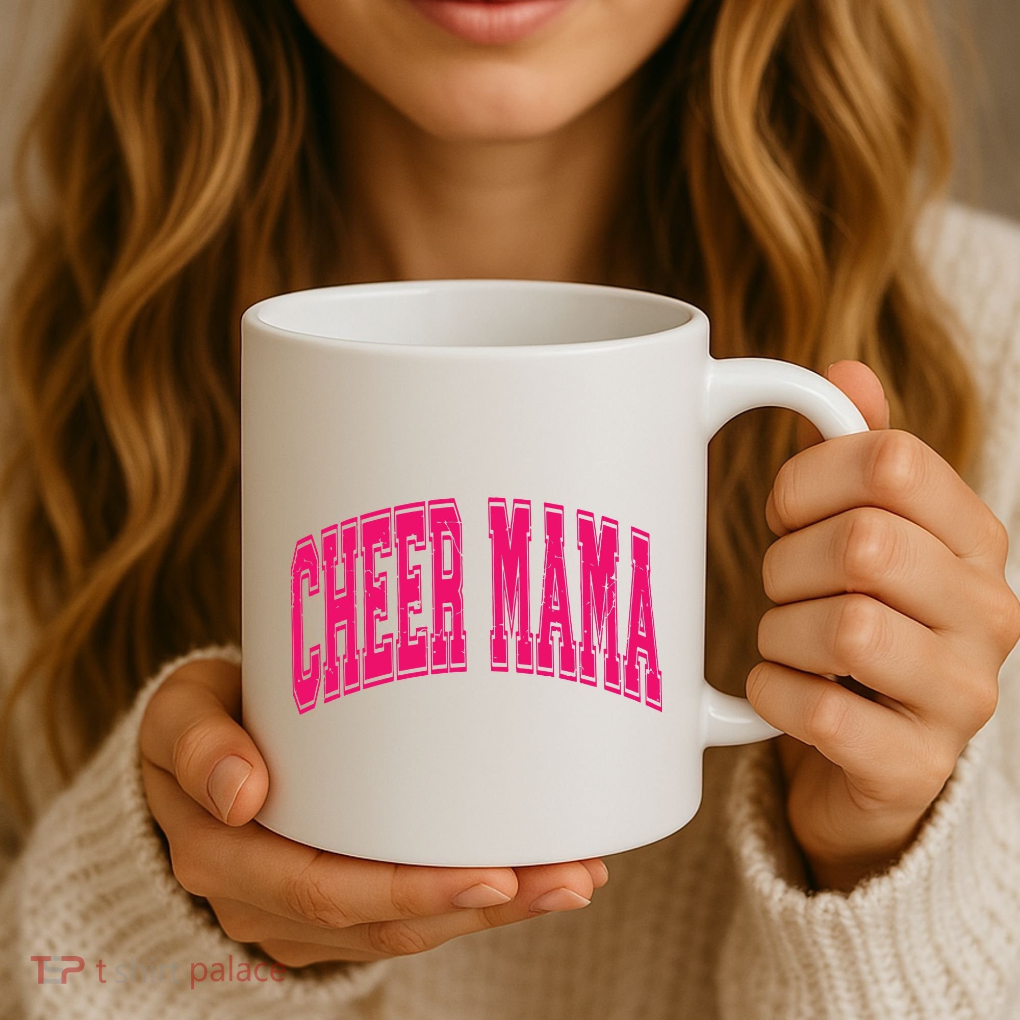 Cheer Mama Varsity Cheer Mom Game Day Mom Coffee Mug