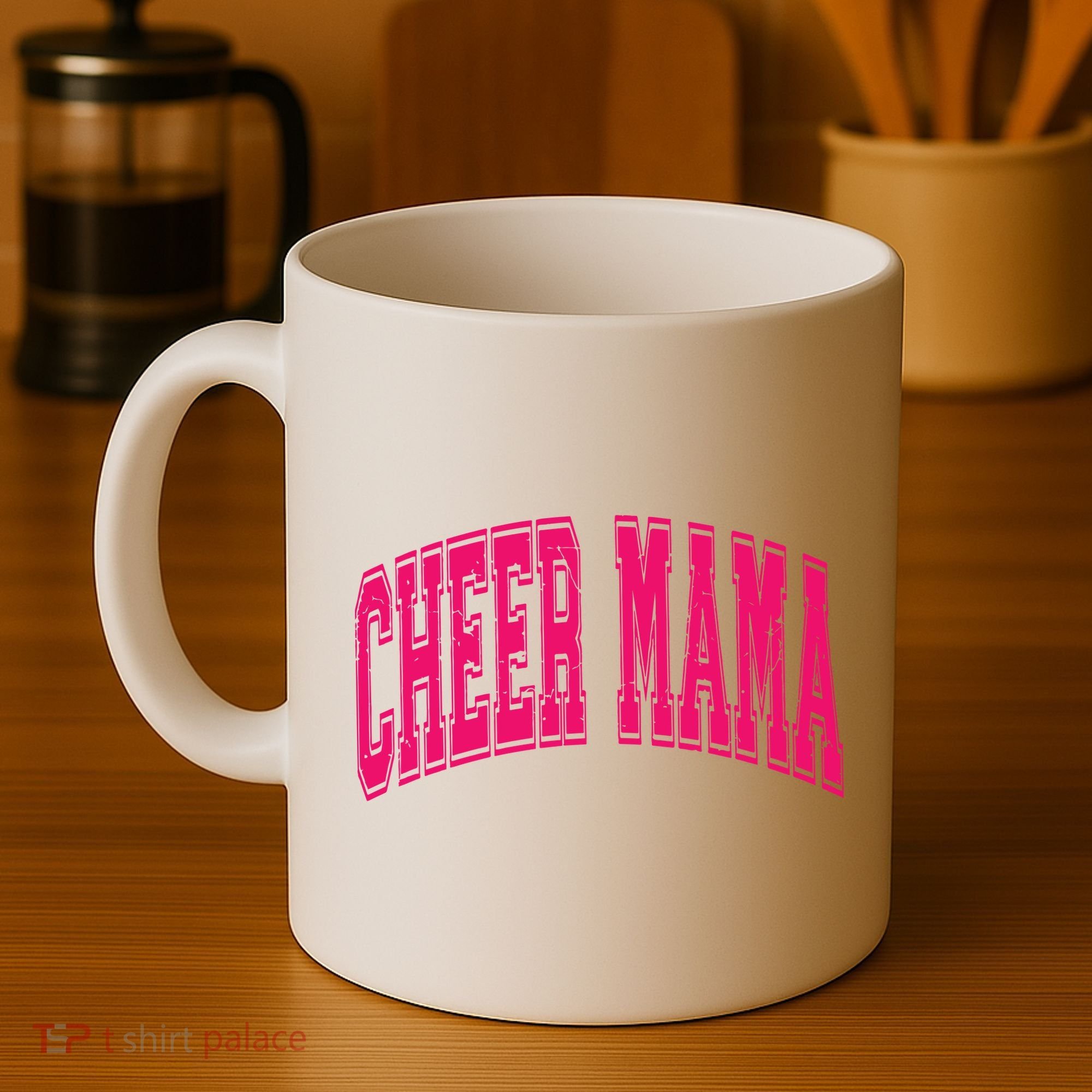 Cheer Mama Varsity Cheer Mom Game Day Mom Coffee Mug