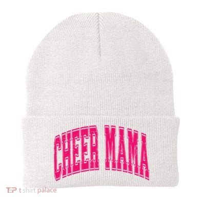 Cheer Mama Varsity Cheer Mom Game Day Mom Beanie