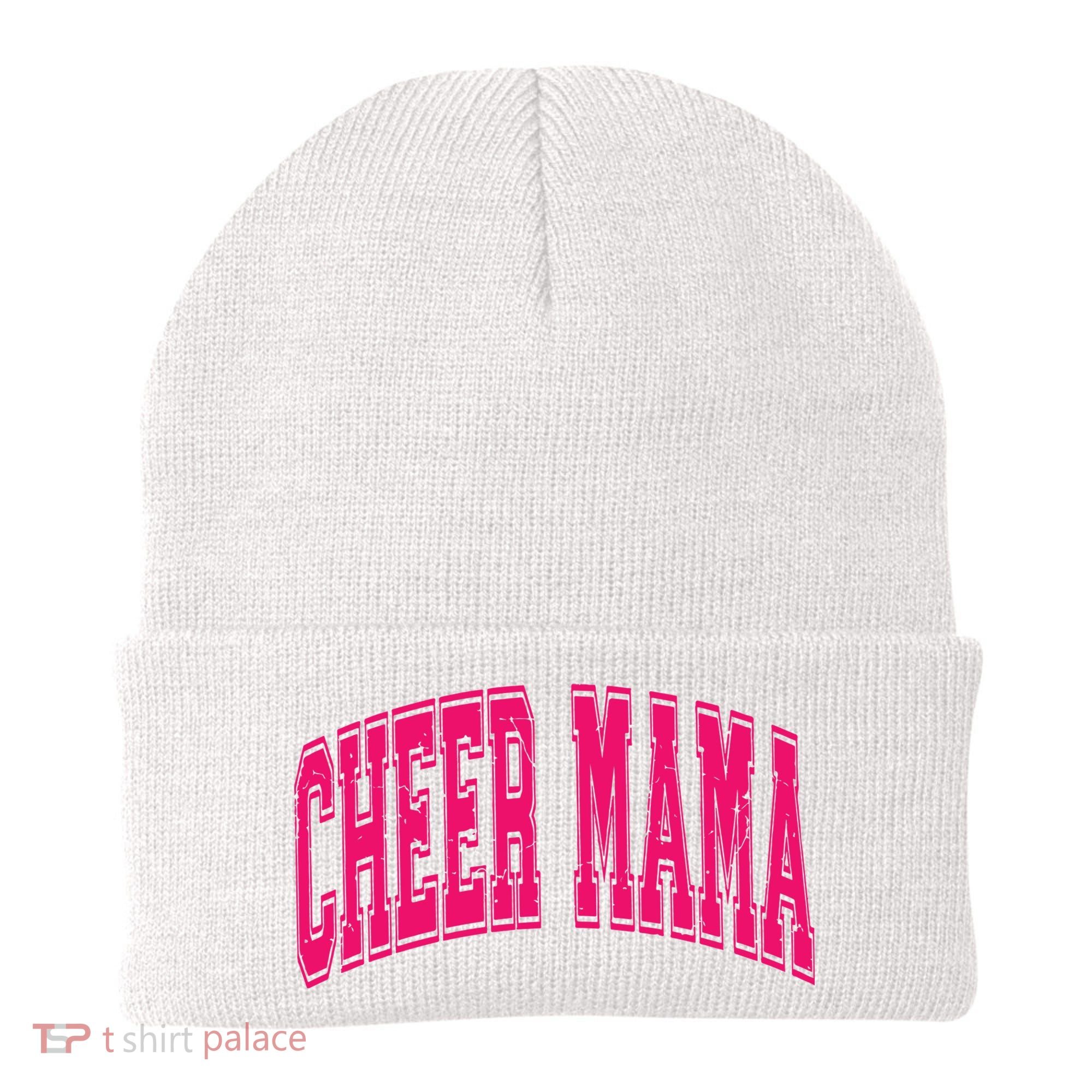 Cheer Mama Varsity Cheer Mom Game Day Mom Beanie