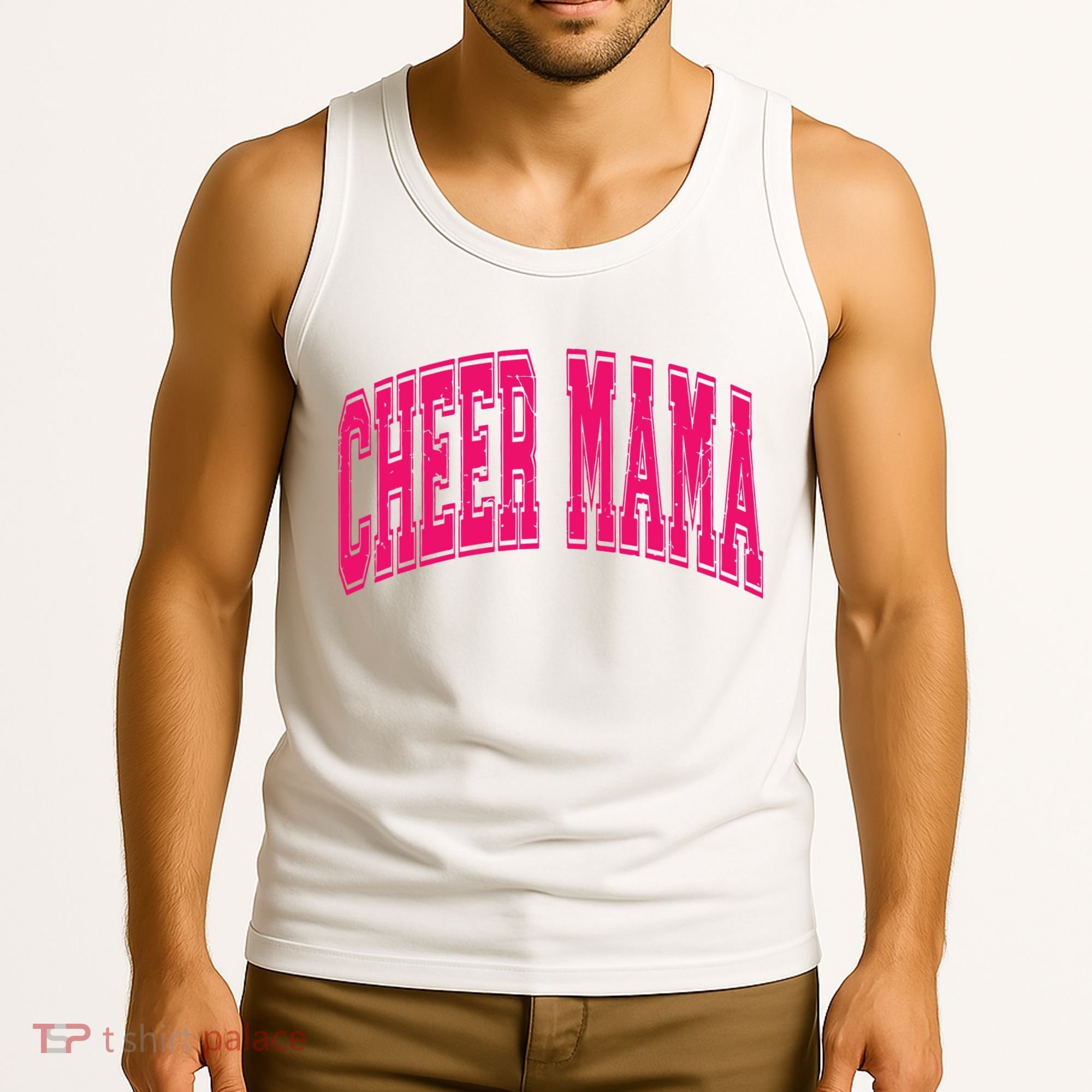 Cheer Mama Varsity Cheer Mom Game Day Mom Tank Top