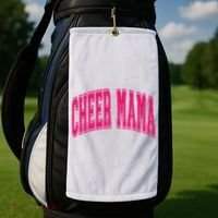 Cheer Mama Varsity Cheer Mom Game Day Mom Golf Towel thumb 2