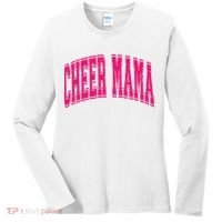 Cheer Mama Varsity Cheer Mom Game Day Mom Women's Long Sleeve Shirt thumb 0