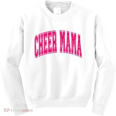 Cheer Mama Varsity Cheer Mom Game Day Mom Kids Sweatshirt