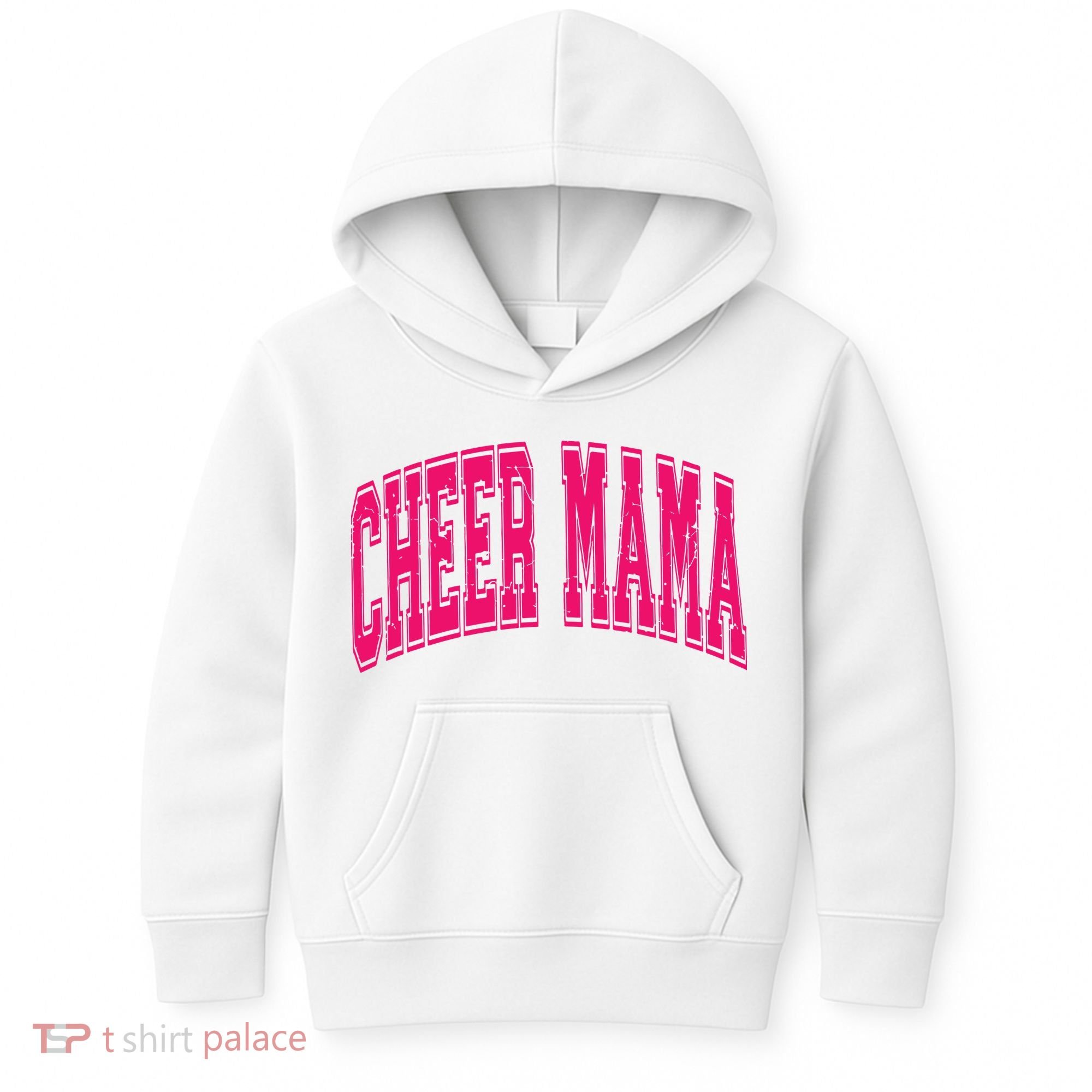 Cheer Mama Varsity Cheer Mom Game Day Mom Kids Hoodie