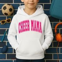 Cheer Mama Varsity Cheer Mom Game Day Mom Kids Hoodie thumb 2