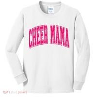 Cheer Mama Varsity Cheer Mom Game Day Mom Kids Long Sleeve Shirt thumb 0