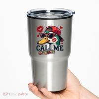 Call Me Valentines Duck Hunting Lover For Hunter Tumbler thumb 0