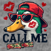 Call Me Valentines Duck Hunting Lover For Hunter Toddler Hoodie thumb 2