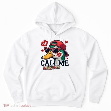 Call Me Valentines Duck Hunting Lover For Hunter Hoodie