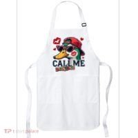 Call Me Valentines Duck Hunting Lover For Hunter Apron thumb 0