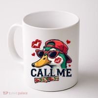 Call Me Valentines Duck Hunting Lover For Hunter Coffee Mug thumb 0