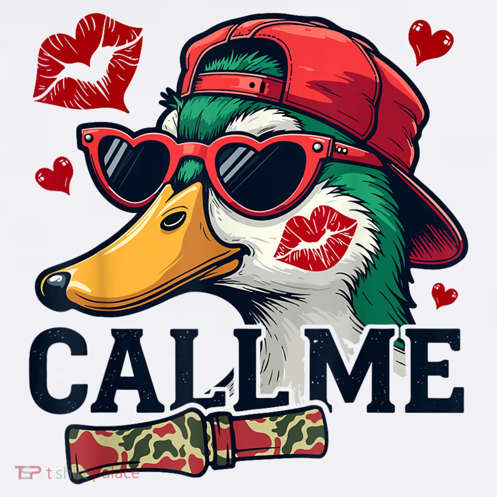 Call Me Valentines Duck Hunting Lover For Hunter Beanie
