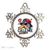 Call Me Valentines Duck Hunting Lover For Hunter Ornament thumb 0