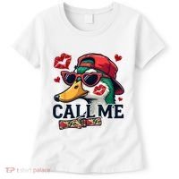 Call Me Valentines Duck Hunting Lover For Hunter Women's T-Shirt thumb 0